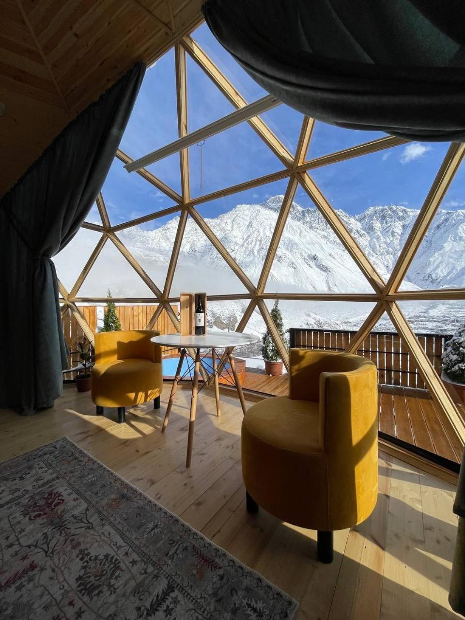 Gabua Glamping Villa Kazbegi Exterior photo