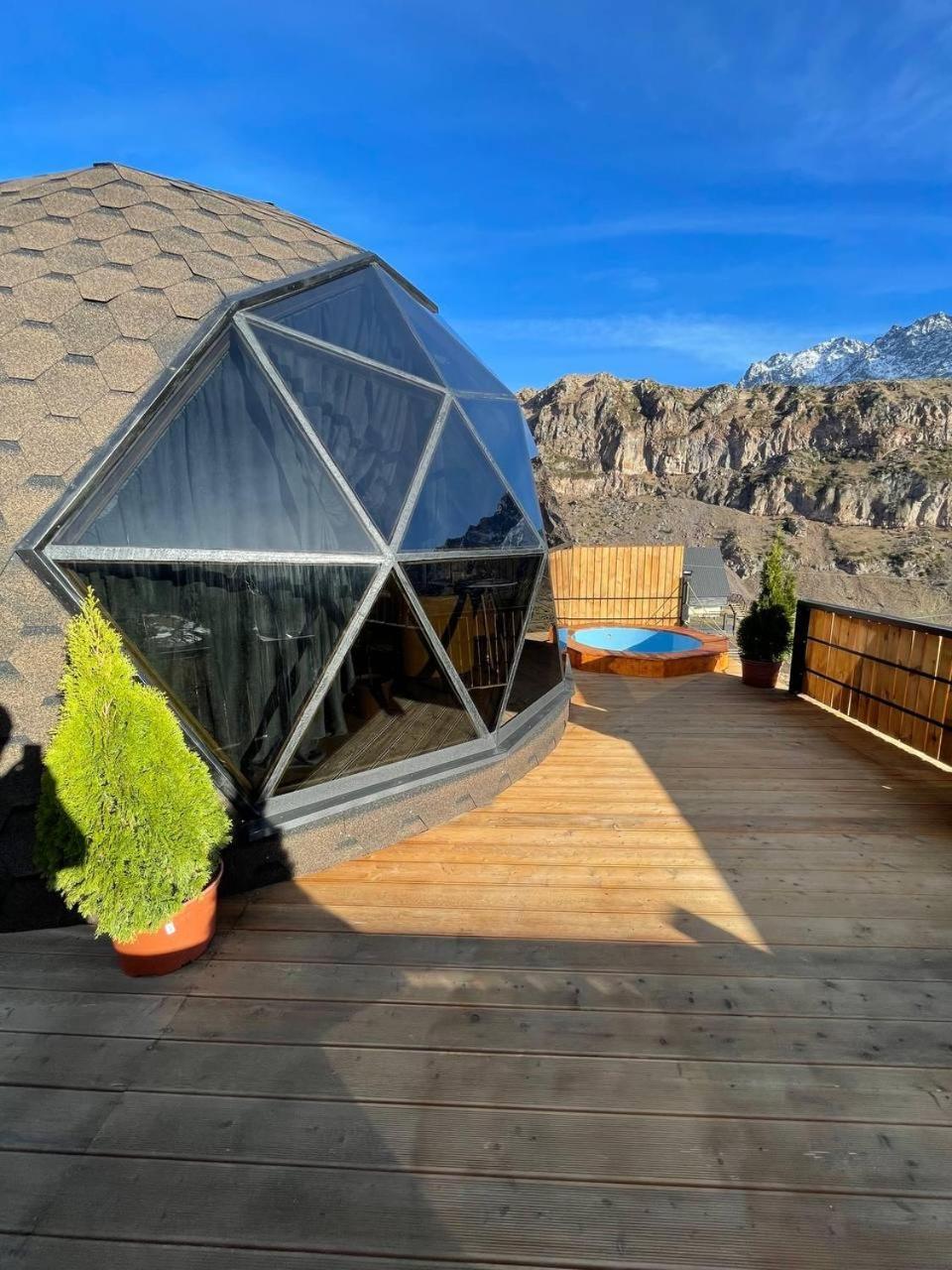 Gabua Glamping Villa Kazbegi Exterior photo