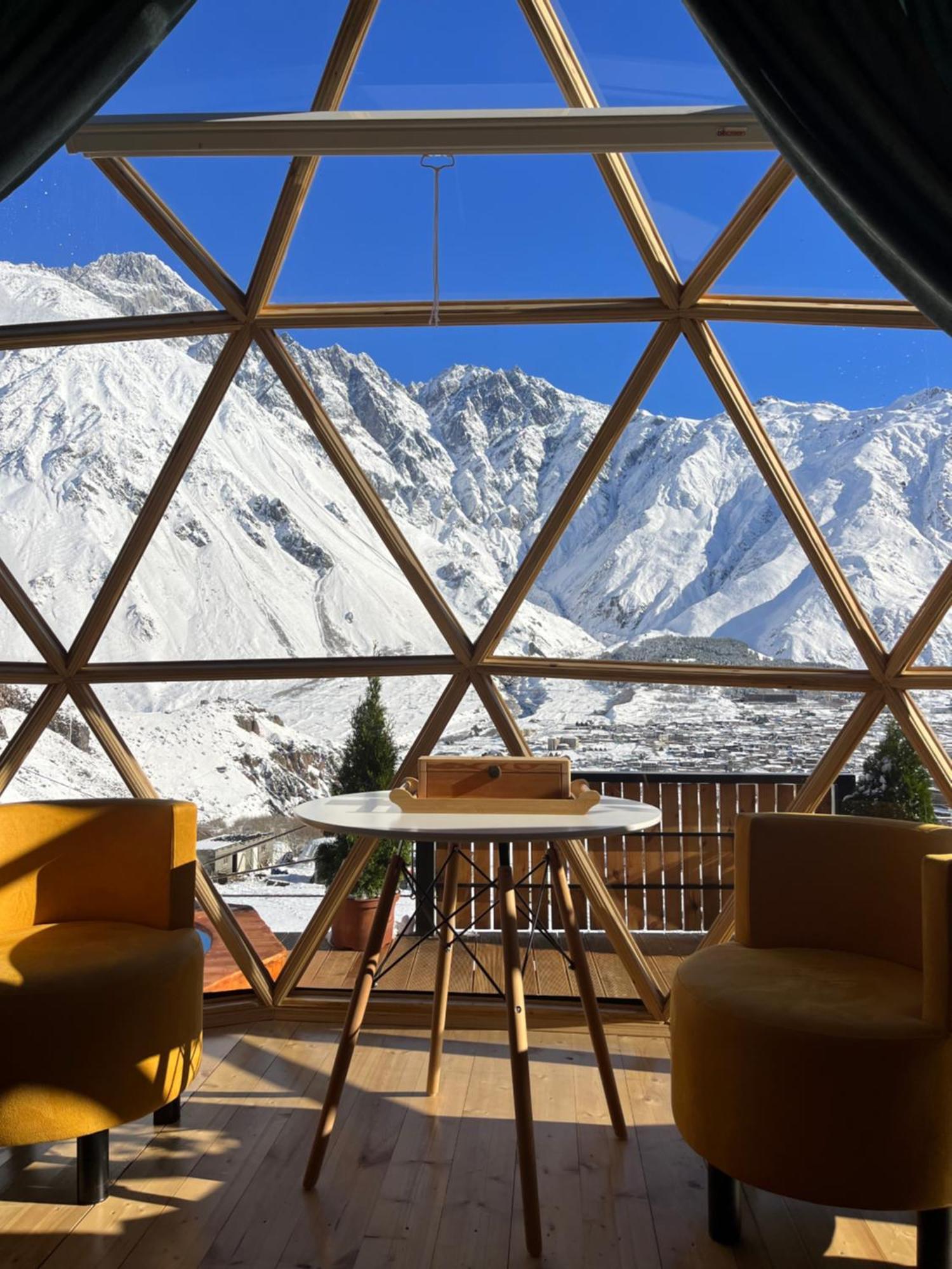 Gabua Glamping Villa Kazbegi Exterior photo