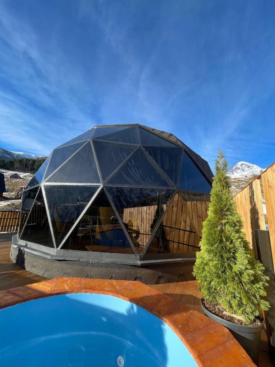 Gabua Glamping Villa Kazbegi Exterior photo