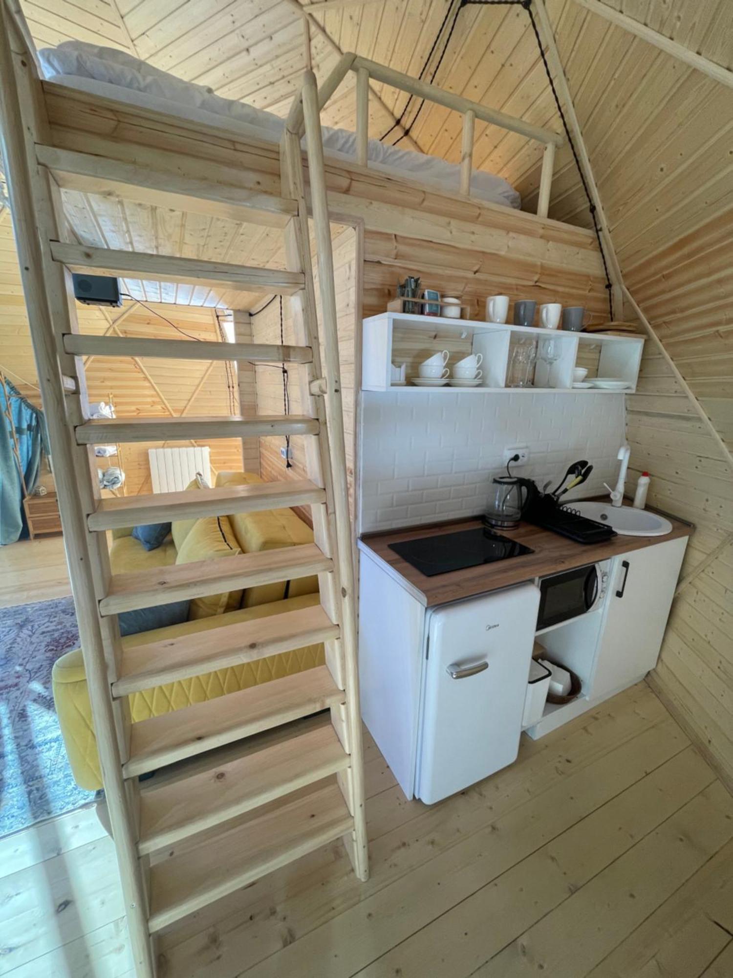 Gabua Glamping Villa Kazbegi Exterior photo