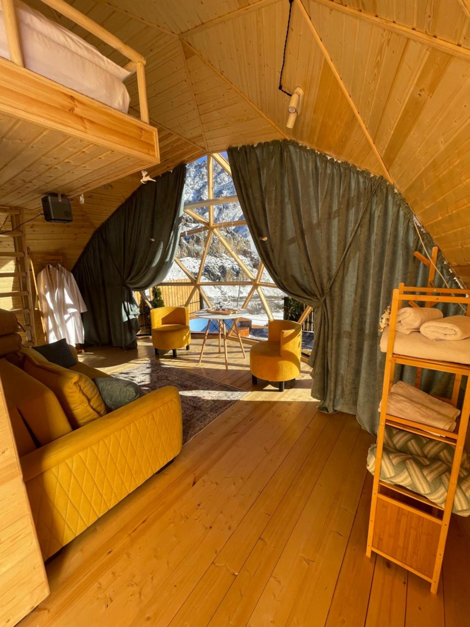 Gabua Glamping Villa Kazbegi Exterior photo