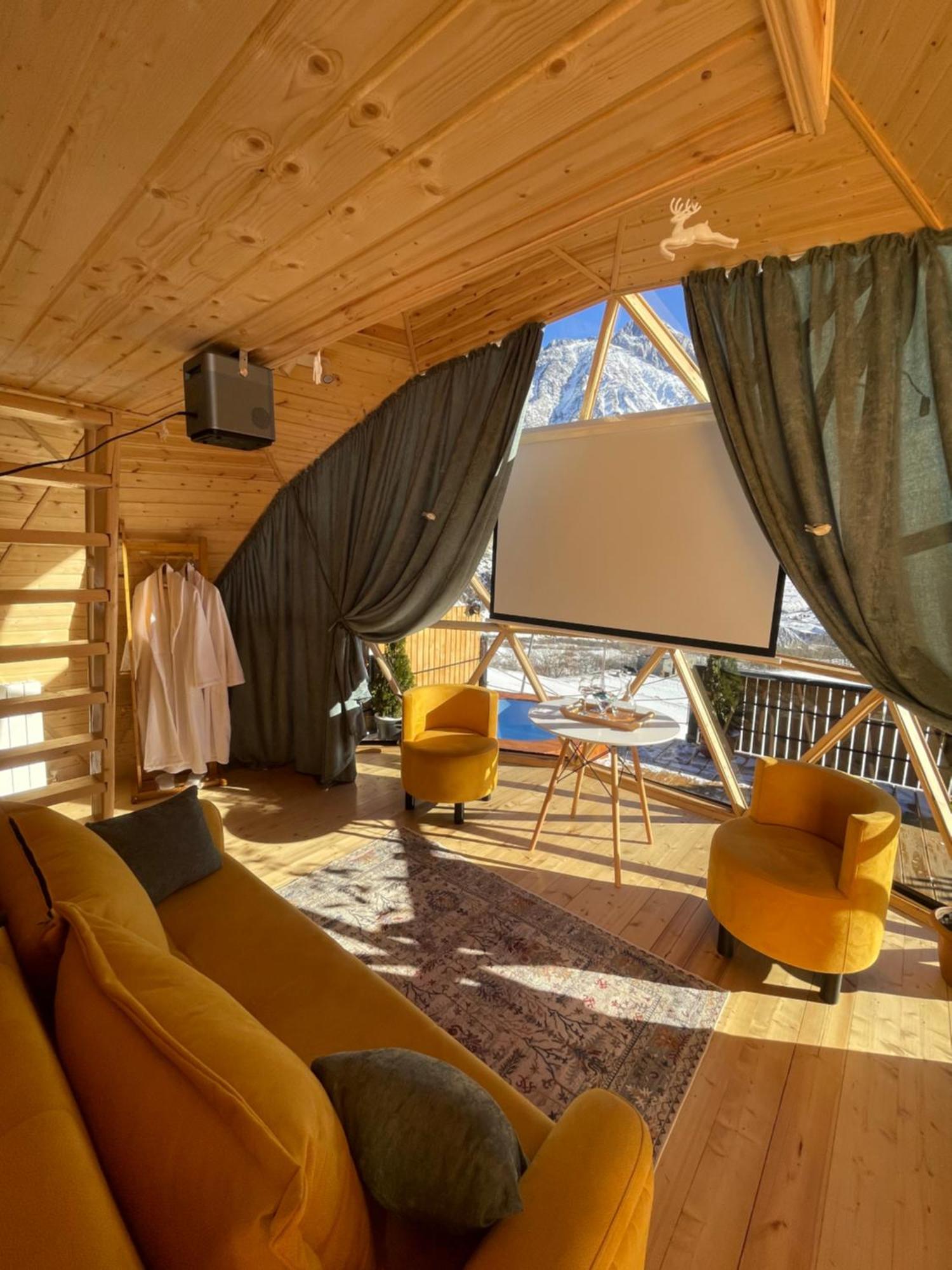 Gabua Glamping Villa Kazbegi Exterior photo