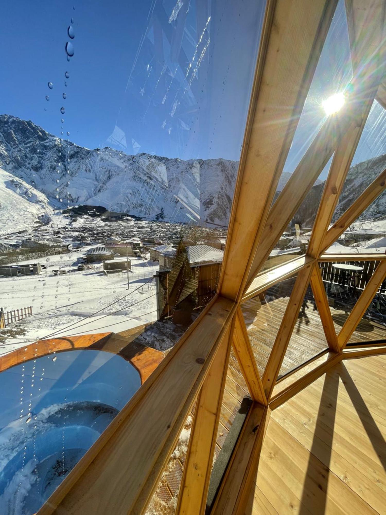 Gabua Glamping Villa Kazbegi Exterior photo