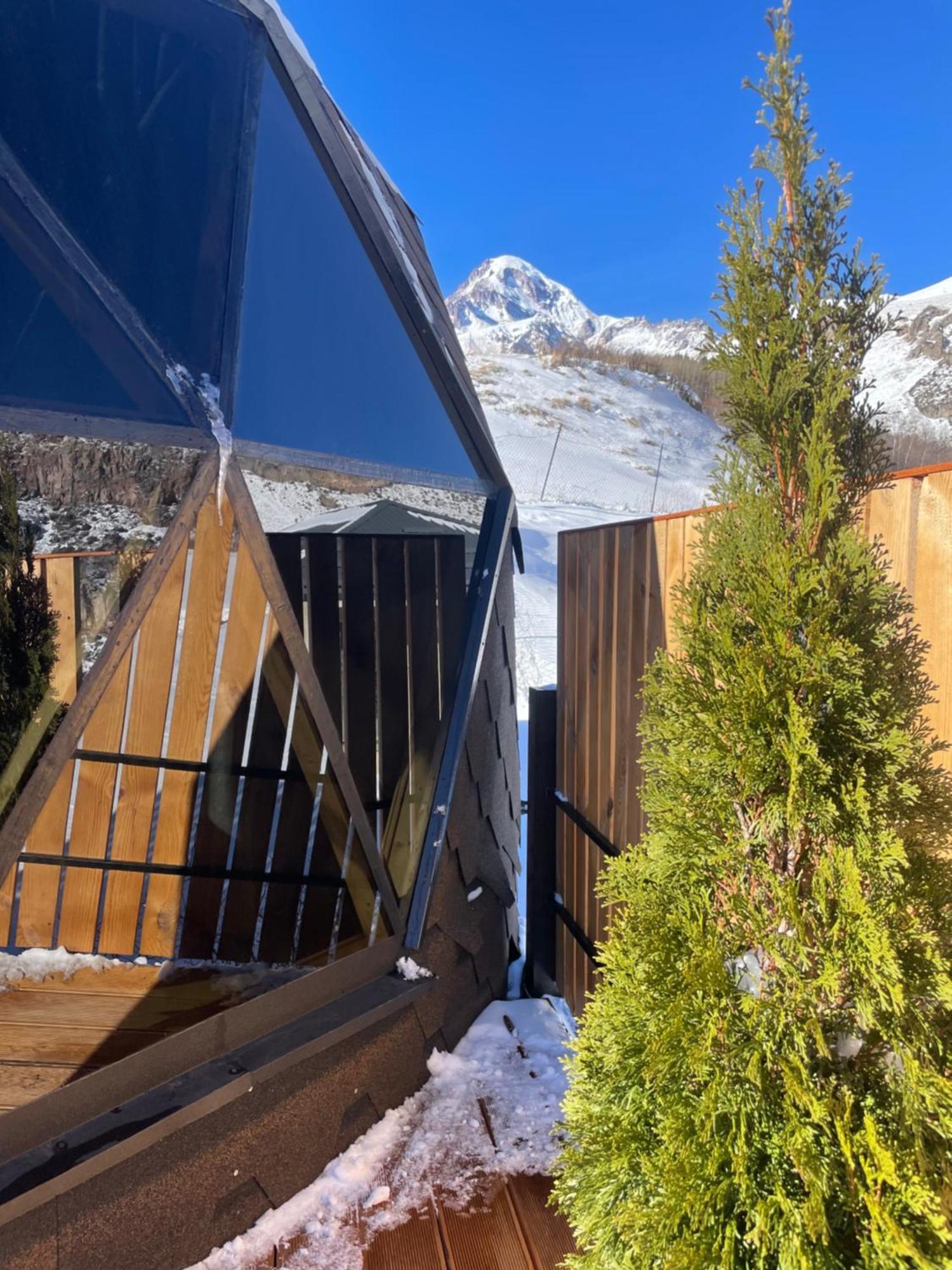 Gabua Glamping Villa Kazbegi Exterior photo